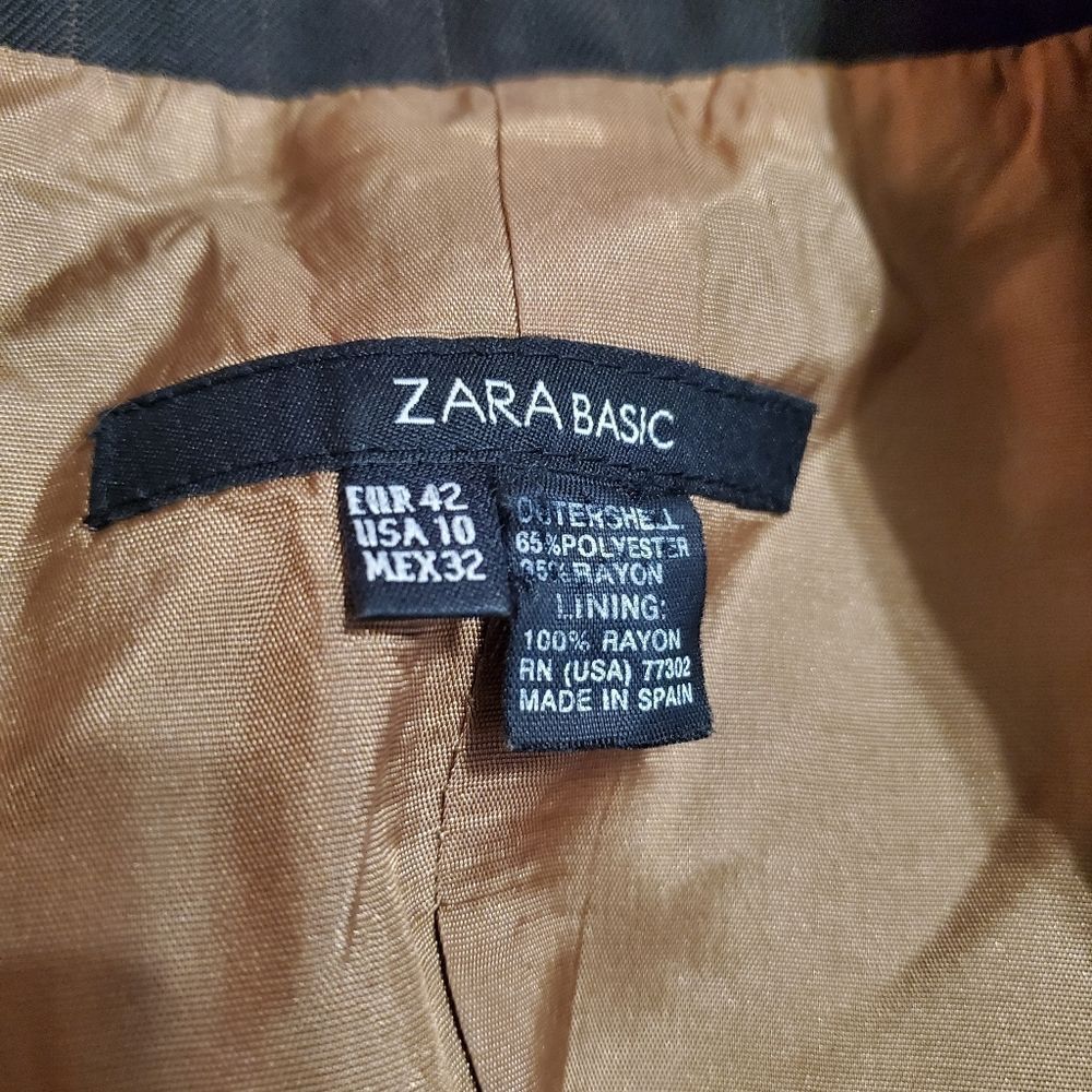 Zara Charcoal Suit Jacket - Picture 5 of 5